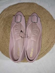 Pink Rhinestone Buckle Ballies