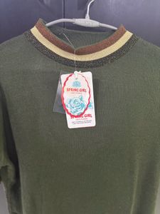 Brand New Green Stretchable Top
