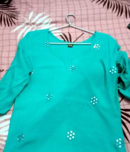 Kurti Sea Green