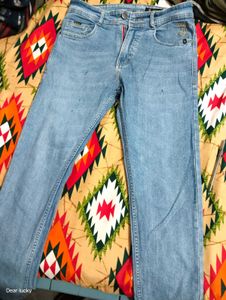 Light Wash Denim Jeans