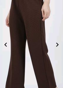 Brown Boot Cut Pant