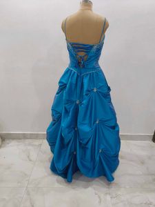 Teal Ball Gown