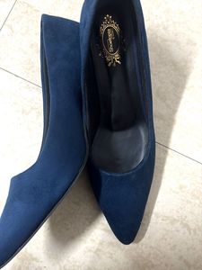 Blue Shoetopia Heels