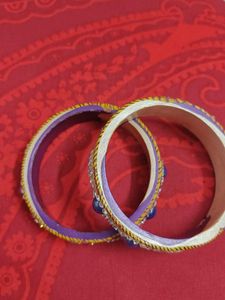 Elegant Beaded Bangle Set