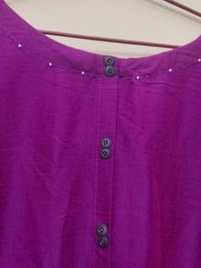 Elegant Purple Kurta