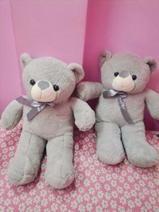 Combo Of 2 Fur Teddy Bears