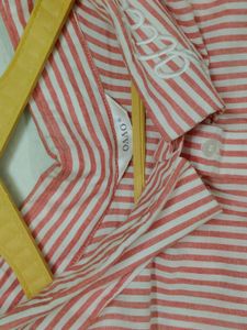 Striped Short Sleeve Shirt