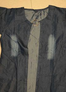 Denim Two-Piece Set