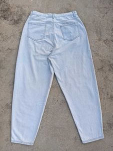 Light Wash Baggy Jeans womens