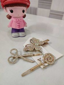 Sparkly Hair Clip Set