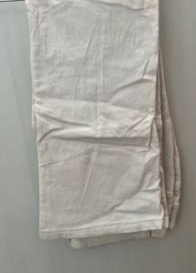 white baggy pants