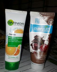 Garnier &amp; Everyuth Face Wash