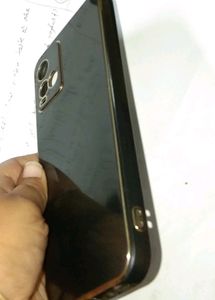 Black -Golden Vivo Y21 Mobile Back Cover