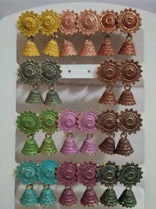Jhumka Earrings Set