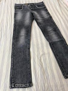 Grey Denim Jeans
