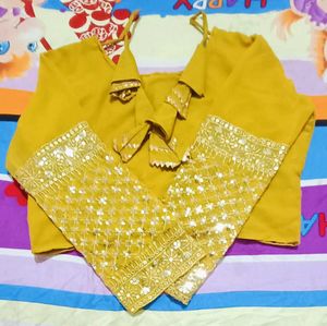 Beautiful Embroidery  Design Work Blouse