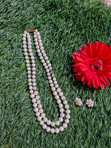 Beautiful Pearl Jewellery Set