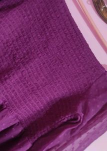 Purple Tiered Midii Dress