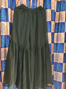 Green Sharara Set...Beautfilu Dupatta And Plazo ..
