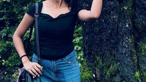 Off-Shoulder Black Top