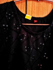 New With Tag Sequins Full Sitara Work Kurti Pant