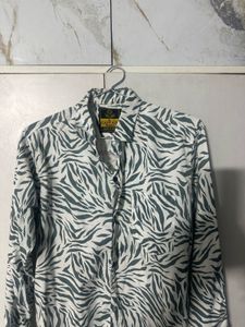 Zebra Print Long Sleeve