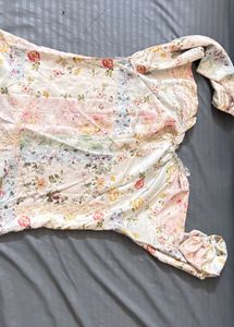 AND Floral Print Top