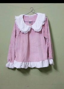 New/Unused Korean Fluffy Woolen Cord Set