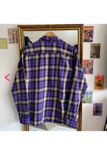 Purple Flannel Shirt