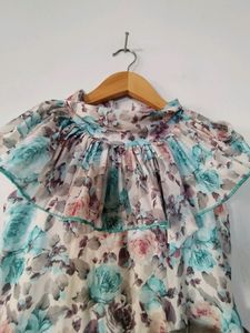 Multi Floral Print Dress (Girl&#39;s)