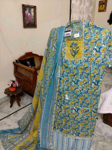 Pure Cotton Designer Suit
