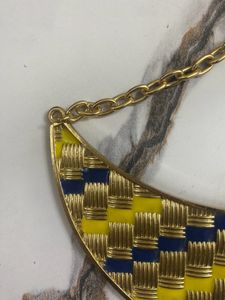 necklace (anti-tanish) jewel in gold