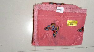 Pink Butterfly saree