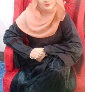 Elegant Black Abaya New Condition