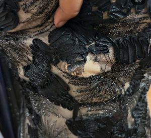 Elegant Black Lace Gown