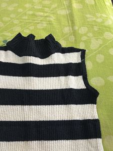 Striped Sleeveless Top