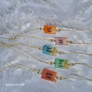Personalized Resin Rakhi