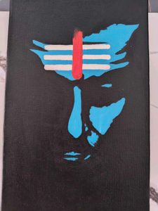 SHIVA Acrylic Painting