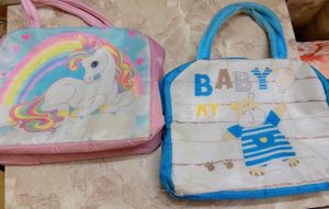 Kids Cartoon Print lunch box bag