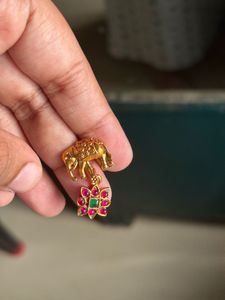 Elegant Onam Special Elephant Sufi Necklace/ Chok
