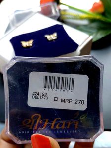 Butterfly Stud Earrings