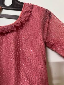 Elegant Pink Party Dress