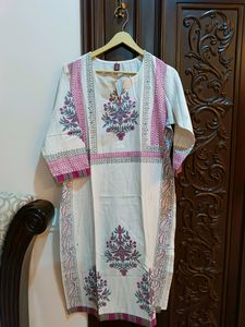 White Formal Kurta