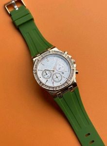 Green & Gold Fashion Watch