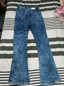 Flared Denim Jeans