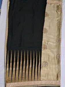 Golden Saree