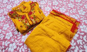 Hand Embroidery 3piece Suit