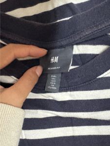 Striped Crew Neck Tee