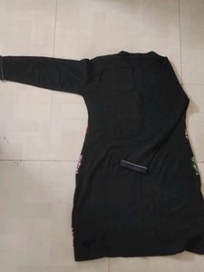 Black Woolen Kurti