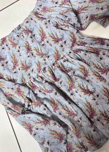 Floral Mini Dress top